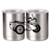 10 oz. Silver Stainless Steel Short Tumbler Thumbnail
