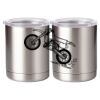 10 oz. Silver Stainless Steel Short Tumbler Thumbnail