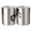 10 oz. Silver Stainless Steel Short Tumbler Thumbnail
