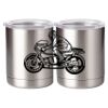 10 oz. Silver Stainless Steel Short Tumbler Thumbnail