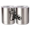 10 oz. Silver Stainless Steel Short Tumbler Thumbnail