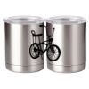 10 oz. Silver Stainless Steel Short Tumbler Thumbnail