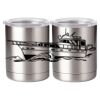 10 oz. Silver Stainless Steel Short Tumbler Thumbnail