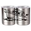 10 oz. Silver Stainless Steel Short Tumbler Thumbnail
