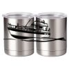 10 oz. Silver Stainless Steel Short Tumbler Thumbnail