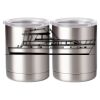 10 oz. Silver Stainless Steel Short Tumbler Thumbnail