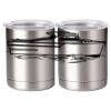 10 oz. Silver Stainless Steel Short Tumbler Thumbnail