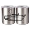 10 oz. Silver Stainless Steel Short Tumbler Thumbnail