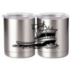 10 oz. Silver Stainless Steel Short Tumbler Thumbnail