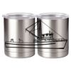 10 oz. Silver Stainless Steel Short Tumbler Thumbnail