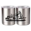 10 oz. Silver Stainless Steel Short Tumbler Thumbnail