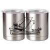 10 oz. Silver Stainless Steel Short Tumbler Thumbnail