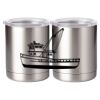 10 oz. Silver Stainless Steel Short Tumbler Thumbnail