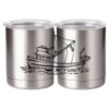 10 oz. Silver Stainless Steel Short Tumbler Thumbnail