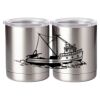 10 oz. Silver Stainless Steel Short Tumbler Thumbnail