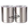 10 oz. Silver Stainless Steel Short Tumbler Thumbnail