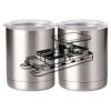 10 oz. Silver Stainless Steel Short Tumbler Thumbnail