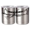 10 oz. Silver Stainless Steel Short Tumbler Thumbnail
