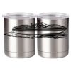 10 oz. Silver Stainless Steel Short Tumbler Thumbnail