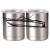 10 oz. Silver Stainless Steel Short Tumbler Thumbnail