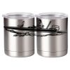 10 oz. Silver Stainless Steel Short Tumbler Thumbnail