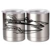 10 oz. Silver Stainless Steel Short Tumbler Thumbnail