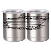 10 oz. Silver Stainless Steel Short Tumbler Thumbnail