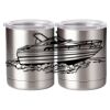 10 oz. Silver Stainless Steel Short Tumbler Thumbnail