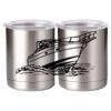 10 oz. Silver Stainless Steel Short Tumbler Thumbnail