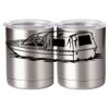 10 oz. Silver Stainless Steel Short Tumbler Thumbnail