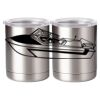 10 oz. Silver Stainless Steel Short Tumbler Thumbnail
