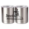 10 oz. Silver Stainless Steel Short Tumbler Thumbnail
