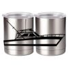 10 oz. Silver Stainless Steel Short Tumbler Thumbnail