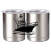 10 oz. Silver Stainless Steel Short Tumbler Thumbnail