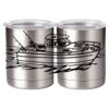 10 oz. Silver Stainless Steel Short Tumbler Thumbnail