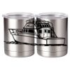 10 oz. Silver Stainless Steel Short Tumbler Thumbnail