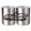 10 oz. Silver Stainless Steel Short Tumbler Thumbnail
