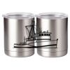10 oz. Silver Stainless Steel Short Tumbler Thumbnail