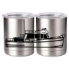 10 oz. Silver Stainless Steel Short Tumbler Thumbnail