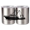 10 oz. Silver Stainless Steel Short Tumbler Thumbnail