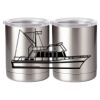 10 oz. Silver Stainless Steel Short Tumbler Thumbnail