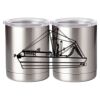 10 oz. Silver Stainless Steel Short Tumbler Thumbnail