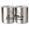 10 oz. Silver Stainless Steel Short Tumbler Thumbnail