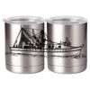 10 oz. Silver Stainless Steel Short Tumbler Thumbnail