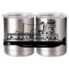 10 oz. Silver Stainless Steel Short Tumbler Thumbnail