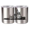 10 oz. Silver Stainless Steel Short Tumbler Thumbnail