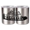 10 oz. Silver Stainless Steel Short Tumbler Thumbnail