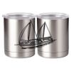 10 oz. Silver Stainless Steel Short Tumbler Thumbnail