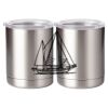 10 oz. Silver Stainless Steel Short Tumbler Thumbnail
