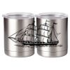 10 oz. Silver Stainless Steel Short Tumbler Thumbnail